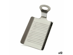 Rallador Plateado Acero Inoxidable Trufas 2 x 19 x 11 cm (12 Unidades)