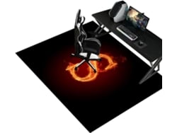 Alfombrilla Antideslizante Silla Gaming Oficina Duros Suelo Xunzheng Suelos Protector, 80 X 120 Cm