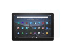 Película protectora de vidrio templado de pantalla completa con bordes curvos de 0,3 mm, compatible con Amazon Fire HD 10 Plus (2021)