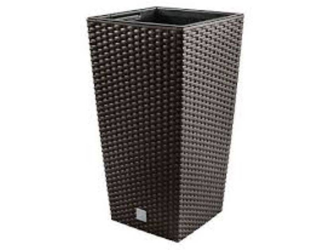 Macetero PROSPERPLAST Rato Square (Marrón - 17x17x32.4 cm)