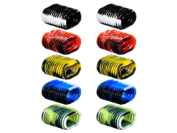 10 Fundas De Silicona Antivuelco Para Mango De Carrete De Pesca (baitcaster)