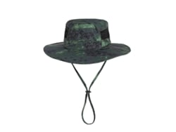 Sombrero de sol Yuysan con estampado de camuflaje, ala ancha, protección solar, plegable y transpirable, ala de 9 cm, talla única (58–60 cm).