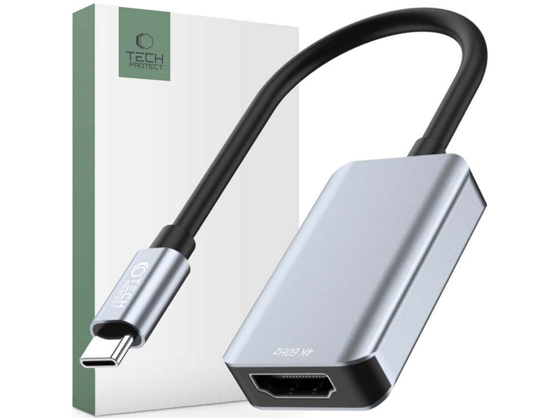 Adaptador HDMI 4K 60 Hz TECH PROTECT Ultraboost para smartphones, portátiles y MacBook