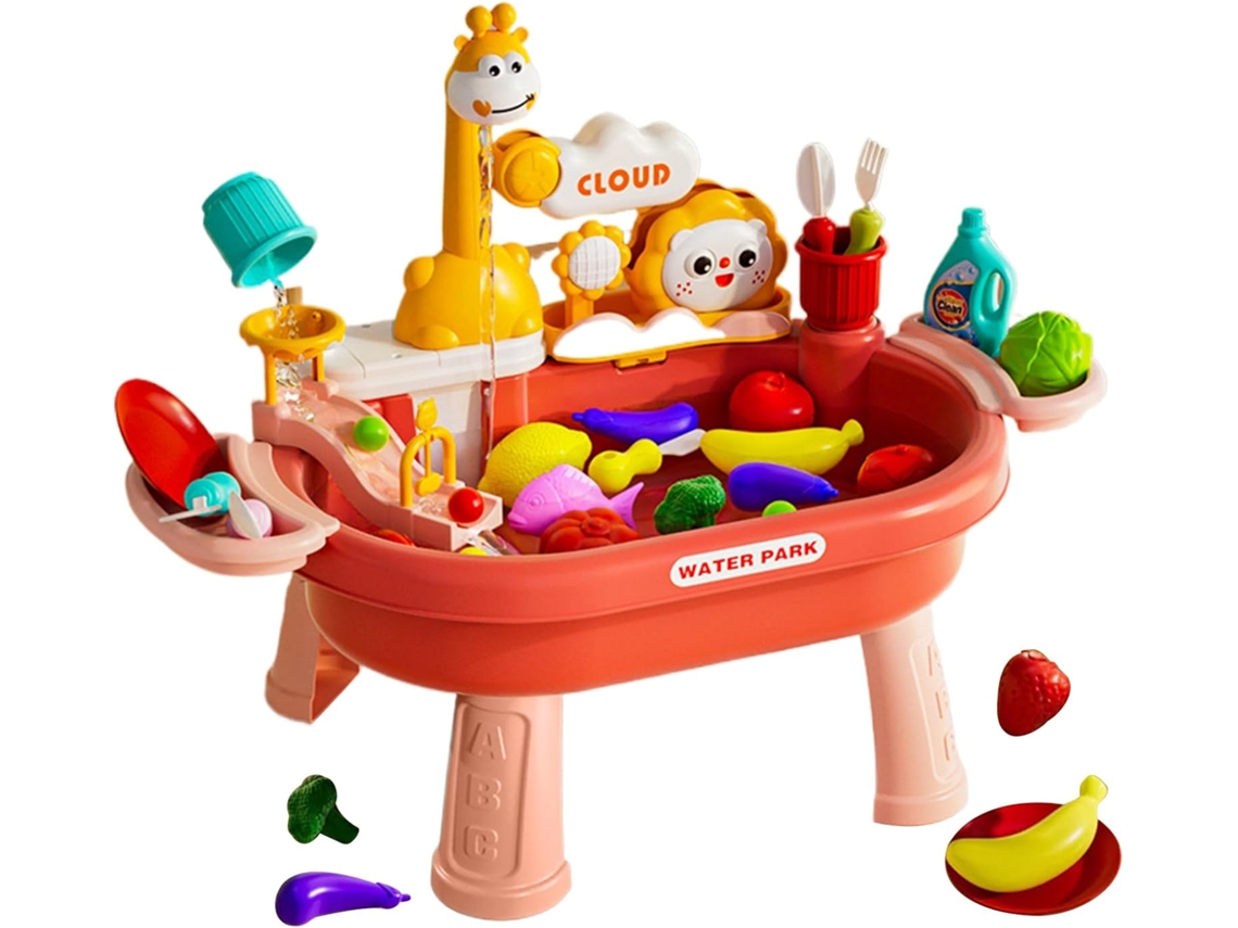 Mesa de agua infantil para exteriores, cocina de juguete, juego D Vayotoy