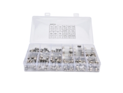Kit De 250 Fusibles De Vidrio De Acción Rápida Para Automóviles Con 15 Especificaciones De 1 A 20 A