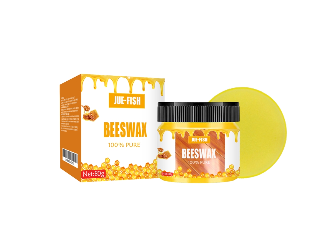 Cera de abeja para muebles de madera: protección y brillo.