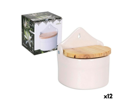 Salero con Tapa Azahar Madera 420 ml 11,7 x 10 x 13 cm (12 Unidades)