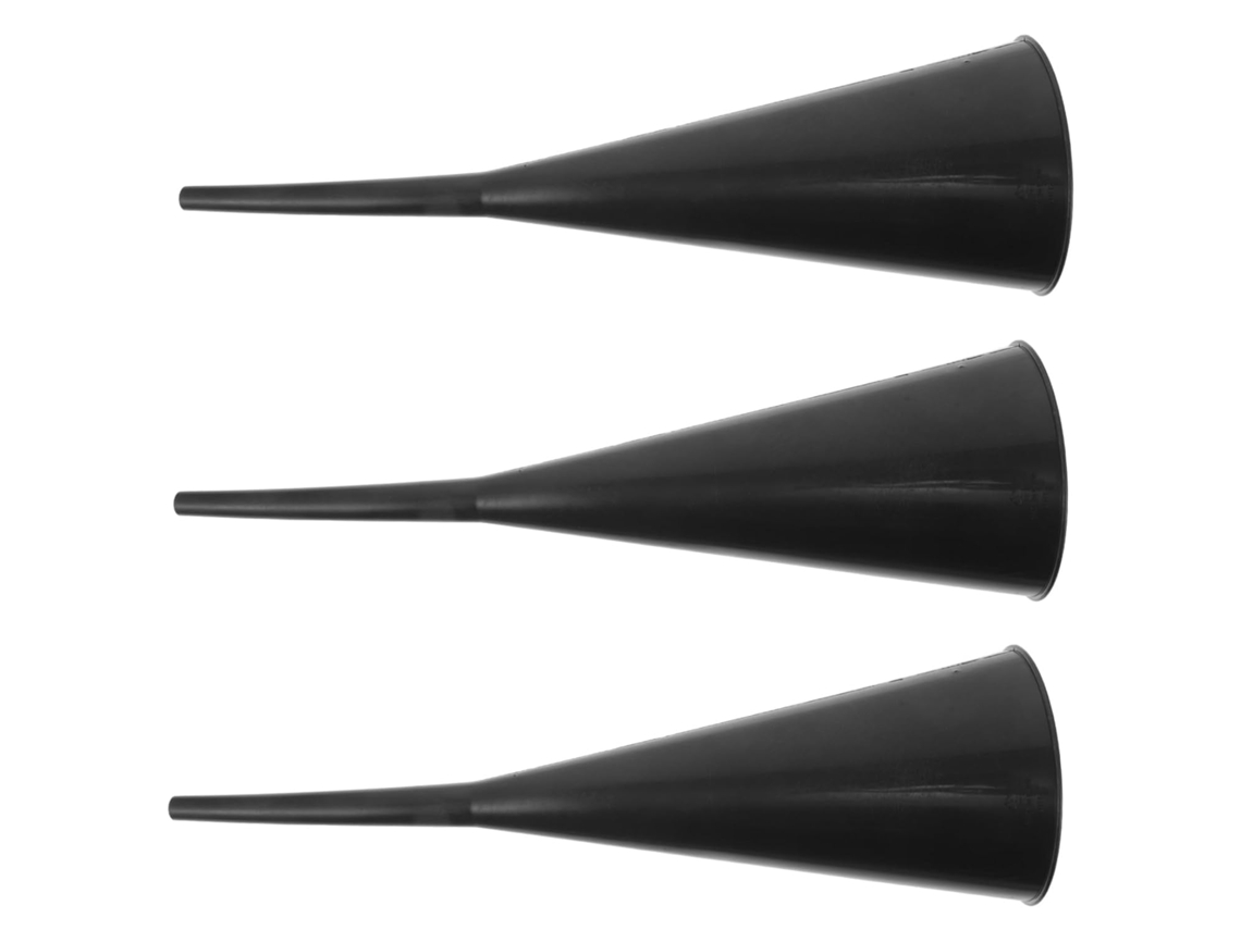 Embudo De 3 Piezas Para Aceite Y Gasolina Para Coches Y Motocicletas, Cuello Extendido, Abertura Ancha.