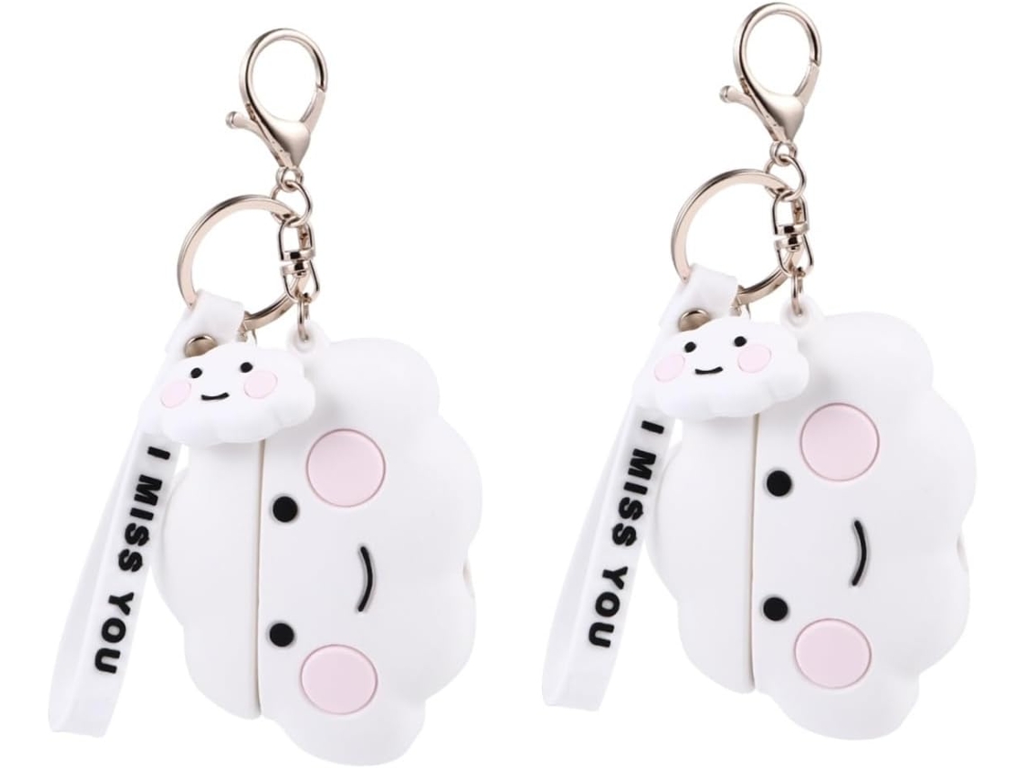 Juego De 2 Fundas Para Auriculares, Material Irrompible, Diseño Moderno, Compatible Con 3