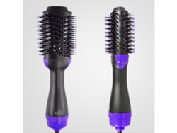 Secador de pelo 3 en 1 y rizador giratorio con peine para cabello liso.