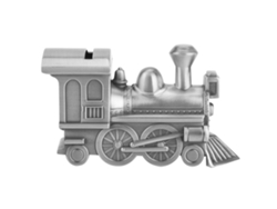 Hucha Retro Con Forma De Tren, Fabricada En Aleación De Zinc, Ideal Para Decoración De Mesa O Como Regalo Para Niños.