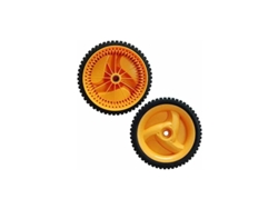 Ruedas De Moto Cortacésped Memkey 2 Con 53 Dientes Para Husqvarna Electrolux Mcculloch Rally 195mm