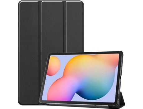 Carcasa y Protector de Pantalla Samsung Tab S6 Lite PHONESHIELD Book Cover Negro