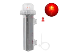 Yncm2026-luz De Alerta Solar Con Interruptor Magnético, Impermeable, Destello Rojo Para Construcción, Barcos De Pesca Y Noche