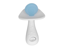 Chupete De Silicona Con Forma De Caramelo Para Bebés, Color Azul Y Blanco, Para Bebés De 6 A 12 Meses.