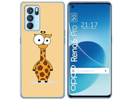 Carcasa Oppo Reno 6 Pro 5G TUMUNDOSMARTPHONE Dibujos Multicolor