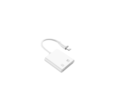 Lector de Tarjetas CO-Phénix USB2.0 apple sd/tf Blanco