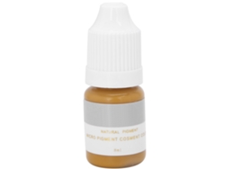 Tinta Para Tatuajes De 8 Ml, Pigmento Semipermanente Para Microblading, De Origen Vegetal, Para Principiantes, Color Amarillo.