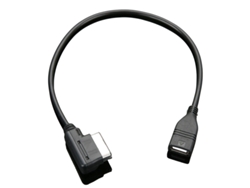 Cable adaptador auxiliar a USB para AMI/MMI/MDI compatible con Audi A3/A4/A6/A8/Q3/Q7. Orysin