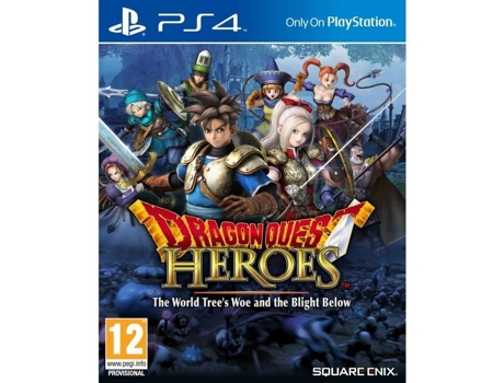 Heróis de Dragon Quest: a Desgraça Da Árvore Mundial e a Praga Abaixo