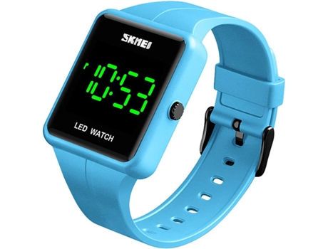 VEANXIN Relojes de pulsera electrónicos digitales deportivos impermeables para hombres-Verde
