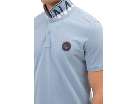 Polo de Hombre NAPAPIJRI Algodón Azul (S)