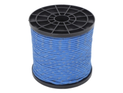 Cordón Reflectante De Poliéster Para Paracaídas De 50 M Y 4 Mm Para Acampada, Senderismo Y Excursionismo - Azul
