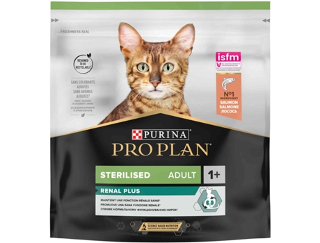 Pienso para Gatos PURINA Pro Plan (400g - Seco - Castrados - Sabor: Salmón y Arroz)