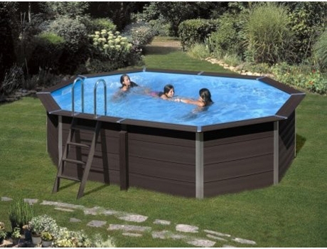 Piscina de Acero GRE Composite (804x386x124 cm)