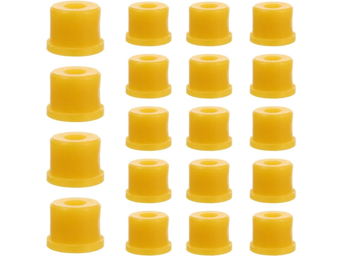Kit de 30 anillos de resorte de goma con ojales dobles