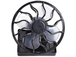 Ventilador De Sobremesa Compacto Y Portátil Recargable, Ventilador De Camping Con Luz Led.