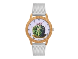 Reloj Analógico De Cuarzo Zhoulianfa Para Hombre Y Mujer Moda Ocio Plata