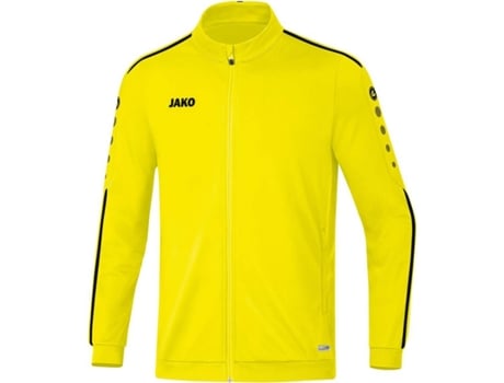Chaqueta para Niños JAKO Polyester Striker 2.0 (Amarillo, Negro - 5/6 Años)
