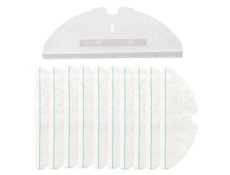Pano de esfregão descartável com placa de esfregão para xiaomi roborock q7 max/max+