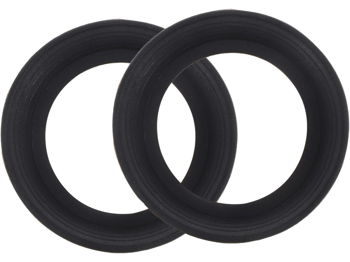 Juego de 2 tapas protectoras de goma para copa de microscopio, accesorios para microscopio, C Gokoco