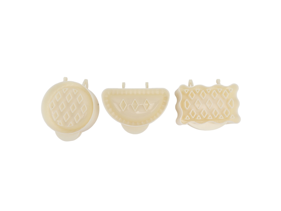 Set De 3 Moldes Para Mini Hecho Abs Empanadas Ecológicas Para Pasteles De Manzana Navideños