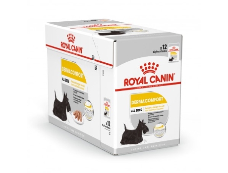 ROYAL CANIN Dermacomfort Pouch Paté Comida para Perros 12X85 G