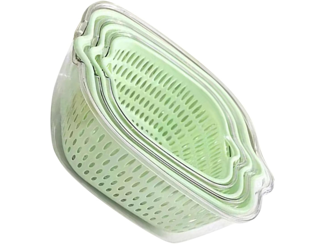 Cesto De Lavagem Para Cozinhabrcesto Para Lavar Frutas - Feito De Plástico Resistente, O Escorredor De Frutas
