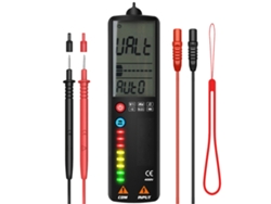 Multímetro Digital Inteligente Con Pantalla Lcd, Bivoltaje Y Detector De Voltaje, Resistencia Y Frecuencia.