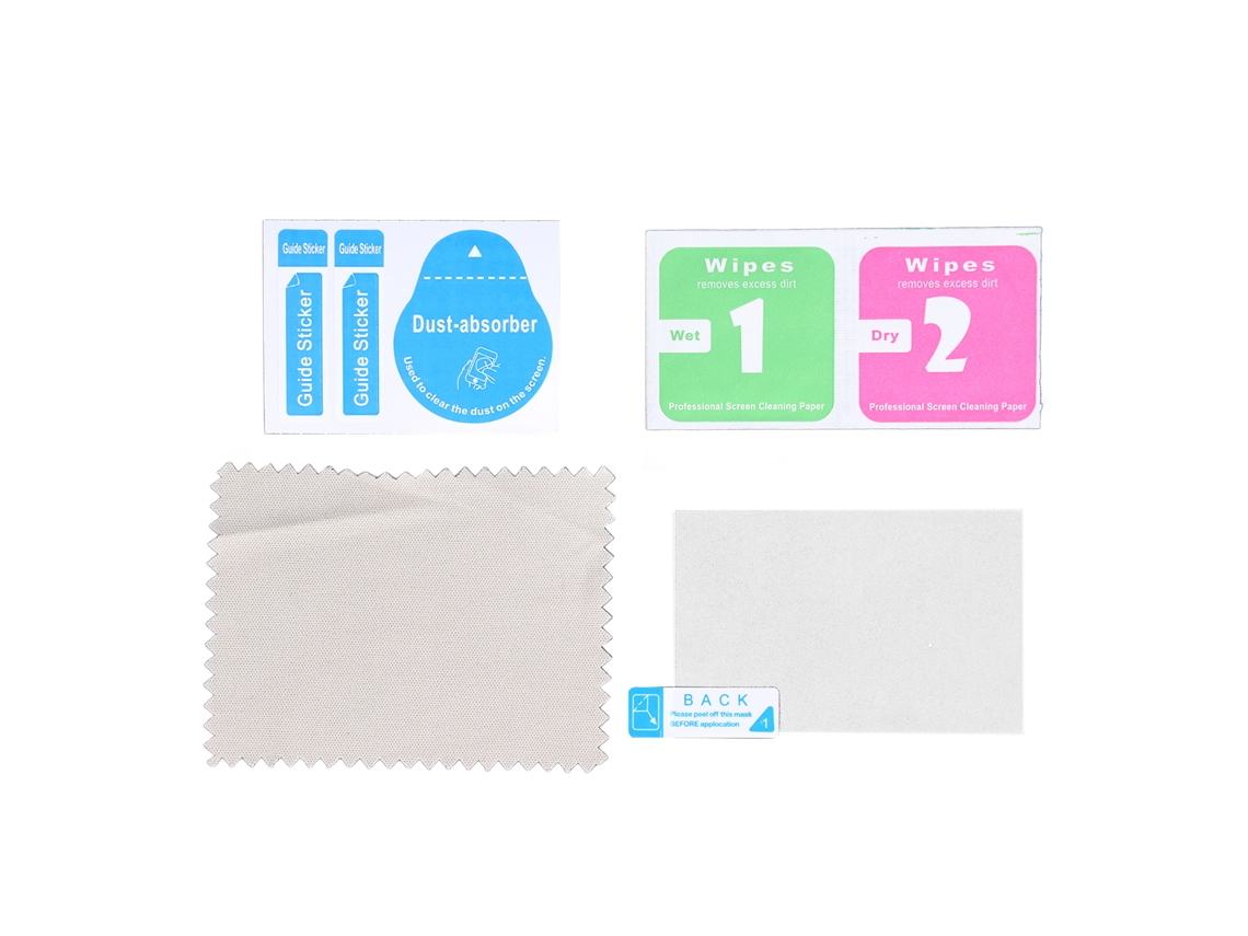 TRUYUETY Película de Vidrio Templado 9H Antihuellas Fina Ligera con Borde Curvado 2.5D para Cámara