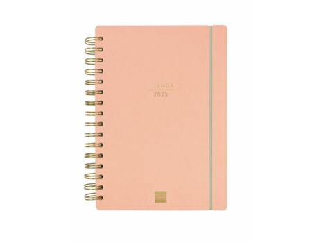 Agenda FINOCAM Haiku Coral A5 15,5 x 21,2 cm 2024-2025