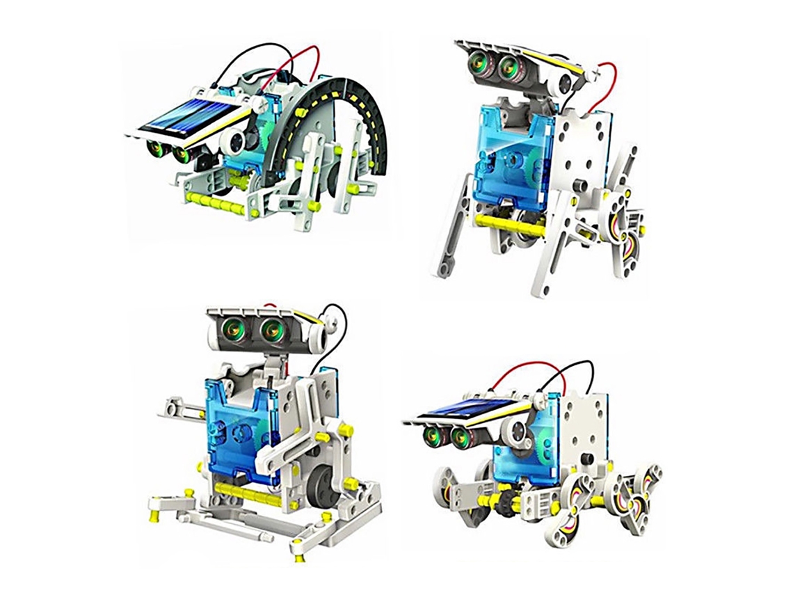 Kit De Robot Solar 13 En 1, Fácil De Armar, Educativo Para Niños Mayores De 10 Años.