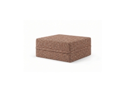 Sofá Modular Puff Convertible Tweed Terracota