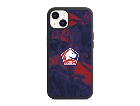 Funda Móvil Oficial Lille Fc para iPhone 13 PHONECASES3D Piel Sintética
