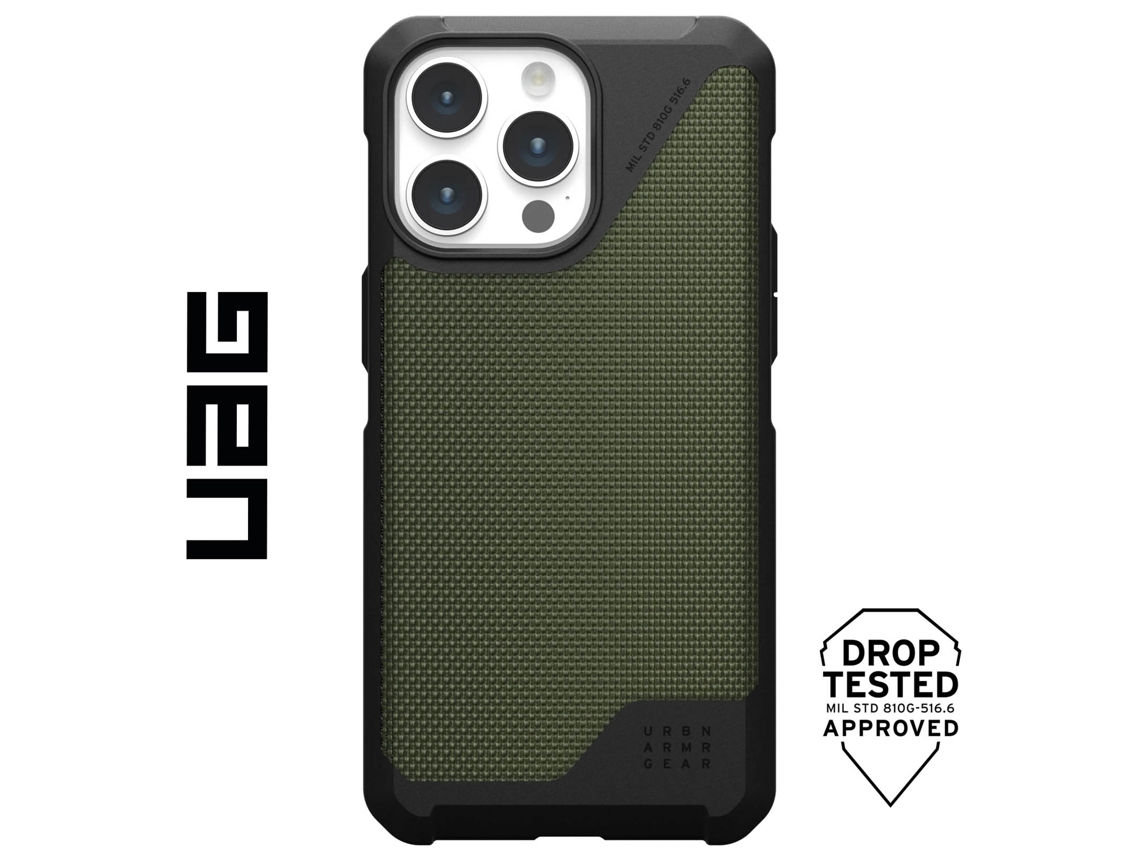 Funda para iPhone 15 Pro UAG Silicona Verde