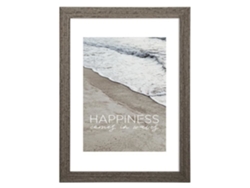 Marco de madera gris olas 20 x 30 cm marrón