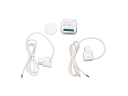 Monitor De Energía Inteligente Wifi Monofásico Con Pinza, Medidor De Electricidad De 100-240 V Ca Para Electrodomésticos, Blanco Pj-1103a-w