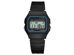 Reloj electrónico Synoke 9009 cuadrado, resistente al agua, estilo retro, unisex, deportivo y para exteriores.