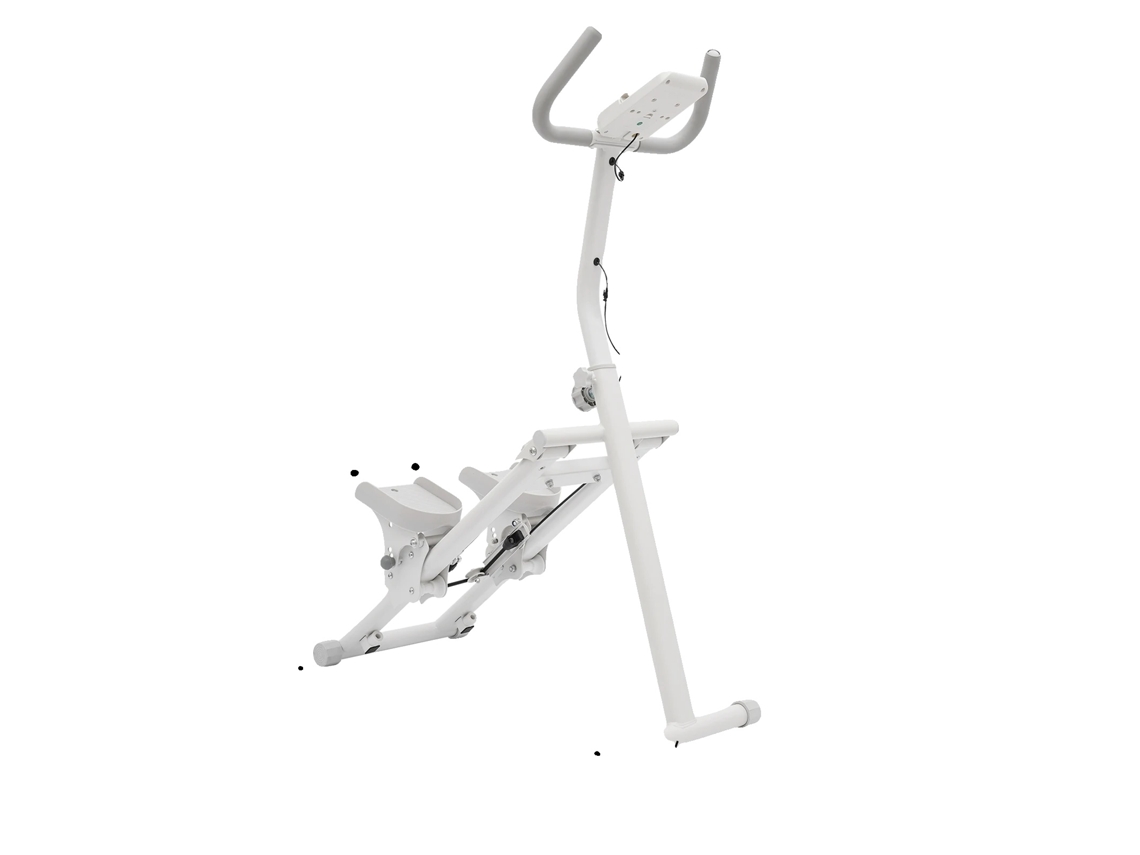 Máquina para subir escalones, diseño compacto, resistencia ajustable, color blanco OEM