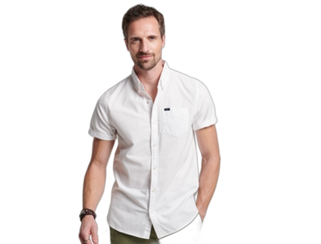 Camisa para Hombre SUPERDRY (Algodón - M - Multicolor)